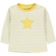 Preisvergleich für Oberteile: Langarmshirt Sweet Star Langarmshirts Kinder gelb Gr. 74  Kinder