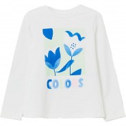 Preisvergleich für Oberteile: Langarmshirt  weiß Gr. 116 Mädchen Kinder