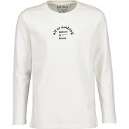 Preisvergleich für Oberteile: Langarmshirt  weiß Gr. 176 Jungen Kinder