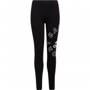 Preisvergleich für Hosen: Leggings LOGO TIG  schwarz/weiß Gr. 140 Mädchen Kinder