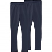 Preisvergleich für Hosen: Leggings NKFVIVIAN Doppelpack  dunkelblau Gr. 146/152 Mädchen Kinder