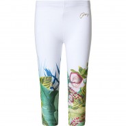 Preisvergleich für Hosen: Leggings  weiß Gr. 104 Mädchen Kleinkinder