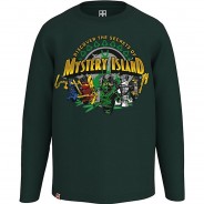 Preisvergleich für Oberteile: LEGO Ninjago Langarmshirt  dunkelgrün Gr. 122 Jungen Kinder