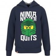Preisvergleich für Oberteile: LEGO Ninjago Kapuzenpullower  dunkelblau Gr. 152 Jungen Kinder