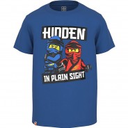 Preisvergleich für Oberteile: LEGO Ninjago T-Shirt  blau Gr. 104 Jungen Kleinkinder