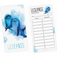 Preisvergleich für Schulbedarf: Lesepass Delfin Lesezeichen zum lesen üben Grundschule 10-100 Stück Lesezeichen bunt