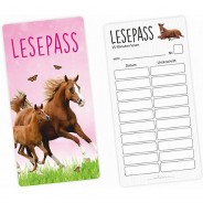 Preisvergleich für Schulbedarf: Lesepass Pferde Lesezeichen zum lesen üben Grundschule 10-100 Stück Lesezeichen bunt