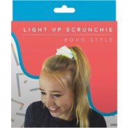 Preisvergleich für Accessoires für Kinder: Leuchtendes Scrunchie Haarband bunt Mädchen Kinder