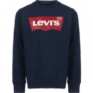 Preisvergleich für Oberteile: Levi's® Kids Sweater Kinder Batwing Crewneck Sweatshirts blau Gr. 164 Jungen Kinder