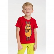 Preisvergleich für Oberteile: Logoshirt Printshirt rot Gr. 104/116