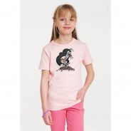 Preisvergleich für Oberteile: Logoshirt T-Shirt hellrosa Gr. 158/164