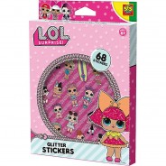 Preisvergleich für Bastelartikel: L.O.L. Glitzeraufkleber