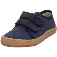 Preisvergleich für Schuhe: Mädchen Hausschuhe Canvas Hausschuh Kinderschuhe Textil uni Hausschuhe dunkelblau Gr. 35 Mädchen Kinder