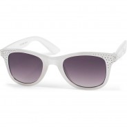 Preisvergleich für Accessoires für Kinder: Mädchen Nerd Sonnenbrille mit Strass  grau Gr. one size Mädchen Kleinkinder