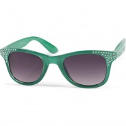 Preisvergleich für Accessoires für Kinder: Mädchen Nerd Sonnenbrille mit Strass  grau Gr. one size Mädchen Kleinkinder