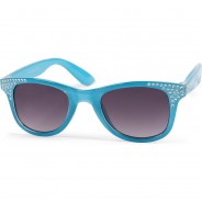 Preisvergleich für Accessoires für Kinder: Mädchen Nerd Sonnenbrille mit Strass  grau Gr. one size Mädchen Kleinkinder
