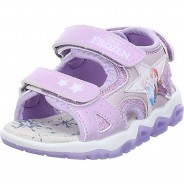 Preisvergleich für Schuhe: Mädchen Sandalen Schuhe Frozen Sandale Kinderschuhe Synthetikkombination gemustert Sandalen lila Gr. 27 Mädchen Kinder