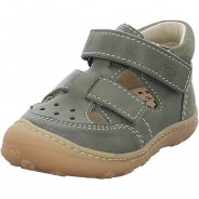Preisvergleich für Schuhe: Baby Lauflernschuhe Krabbelschuhe Pepino Eni Sandale Babyschuhe Mädchen Glattleder uni Krabbelschuhe grün Gr. 26 Mädchen Kinder