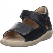 Preisvergleich für Schuhe: Mädchen Sandalen Schuhe Pepino Taya Sandale Kinderschuhe Glattleder uni Sandalen dunkelblau Gr. 20 Mädchen Kinder