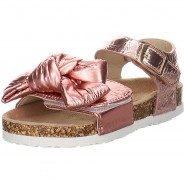 Preisvergleich für Schuhe: Mädchen Sandalen Schuhe Riemchensandale Kinderschuhe Glitzerdetails Synthetikkombination uni Sandalen rosa Gr. 35 Mädchen Kinder