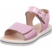 Preisvergleich für Schuhe: Mädchen Sandalen Schuhe Sandale Kinderschuhe Glattleder geometrisch Sandalen rosa Gr. 37 Mädchen Kinder