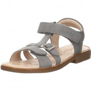 Preisvergleich für Schuhe: Mädchen Sandalen Schuhe Zari Sandale Kinderschuhe Glattleder uni Halbschuhe grau Gr. 30 Mädchen Kinder
