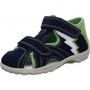 Preisvergleich für Schuhe: Mavio Lauflernsandale Klassische Sandalen blau Gr. 21 Jungen Kinder