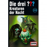 Preisvergleich für Hörbücher: MC Die drei ??? 209 - Kreaturen der Nacht Hörbuch