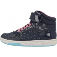 Preisvergleich für Schuhe: Mini Sneakers High JR MALTIN W dunkelblau Gr. 28 Mädchen Kleinkinder