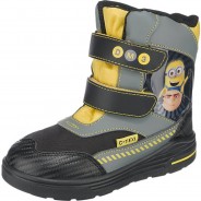 Preisvergleich für Schuhe: Minions Winterstiefel , TEX, gefüttert schwarz Gr. 30 Jungen Kinder