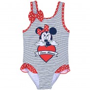 Preisvergleich für Bademode: Minnie Mouse Mädchen Badeanzug blau Gr. 80 Mädchen Kinder