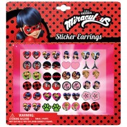 Preisvergleich für Accessoires für Kinder: Miraculous Stickerohrringe auf backercard 11x12,5 cm Mädchen Kinder
