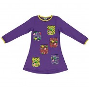 Preisvergleich für Kleider & Röcke: Strawberry Jerseykleider lila Gr. 92/98 Mädchen Kinder