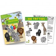 Preisvergleich für Mitgebsel: Mitgebselset Zoo, 18-tlg. bunt