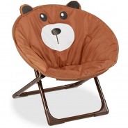 Preisvergleich für Stühle & Tische: Moonchair Kinder klappbar braun