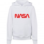 Preisvergleich für Oberteile: NASA Modern Logo White Sweatshirts weiß Gr. 122/128