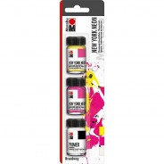 Preisvergleich für Malen & Zeichnen: NEW YORK NEON Set BROADWAY, 3 x 15 ml
