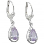 Preisvergleich für Accessoires für Kinder: Ohrringe 27x8mm Silber 925 Ohrhänger silber Mädchen Kinder