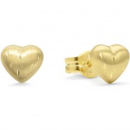 Preisvergleich für Accessoires für Kinder: Ohrstecker , Gold 375, Herz Ohrstecker  gelbgold Mädchen Kinder