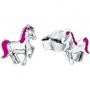 Preisvergleich für Accessoires für Kinder: Ohrstecker , Sterling Silber 925, Pferd Ohrstecker  silber Mädchen Kinder