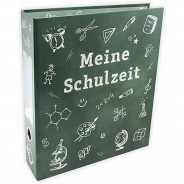 Preisvergleich für Schulbedarf: "Ordner Schule Portfolio Ordner ""Meine Schulzeit"" Sammelordner Ordner" grün