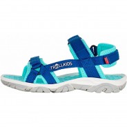 Preisvergleich für Schuhe: Outdoorsandale Oslofjord Outdoorsandalen blau/grün Gr. 31