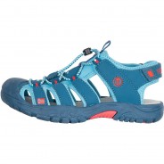 Preisvergleich für Schuhe: Outdoorsandalen KVALVIKA  blau/rot Gr. 37 Mädchen Kinder