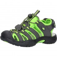 Preisvergleich für Schuhe: Outdoorsandalen NIMBO  grau/grün Gr. 36 Jungen Kinder