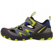 Preisvergleich für Schuhe: Outdoorsandalen  grau/gelb Gr. 37 Jungen Kinder