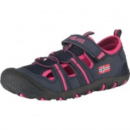 Preisvergleich für Schuhe: Outdoorsandalen SANDEFJORD  blau Gr. 36 Mädchen Kinder