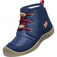 Preisvergleich für Schuhe: Outdoorschuhe HOWSER II CHUKKA  blau/rot Gr. 35 Jungen Kinder