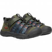 Preisvergleich für Schuhe: Outdoorschuhe NEWPORT H2SHO  dunkelgrün Gr. 35 Jungen Kinder