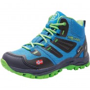 Preisvergleich für Schuhe: Outdoorschuhe RONDANE HIKER  blau/grün Gr. 31 Jungen Kinder