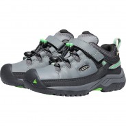 Preisvergleich für Schuhe: Outdoorschuhe TARGHEE WP  grau/grün Gr. 30 Jungen Kinder